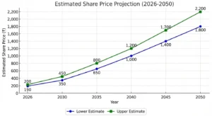 ireda share price target 2050 growth chart