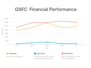GSFC share price target Financial Performance
