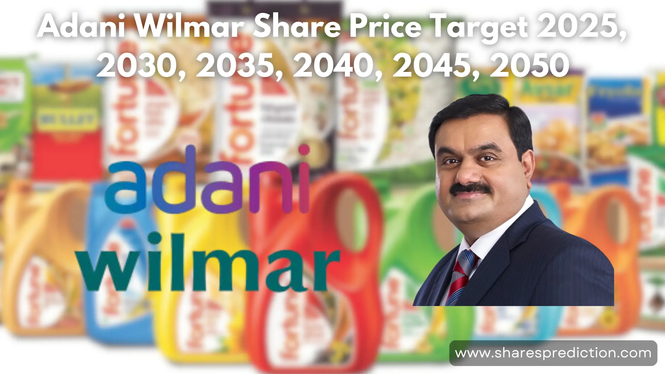 adani wilmar share price
