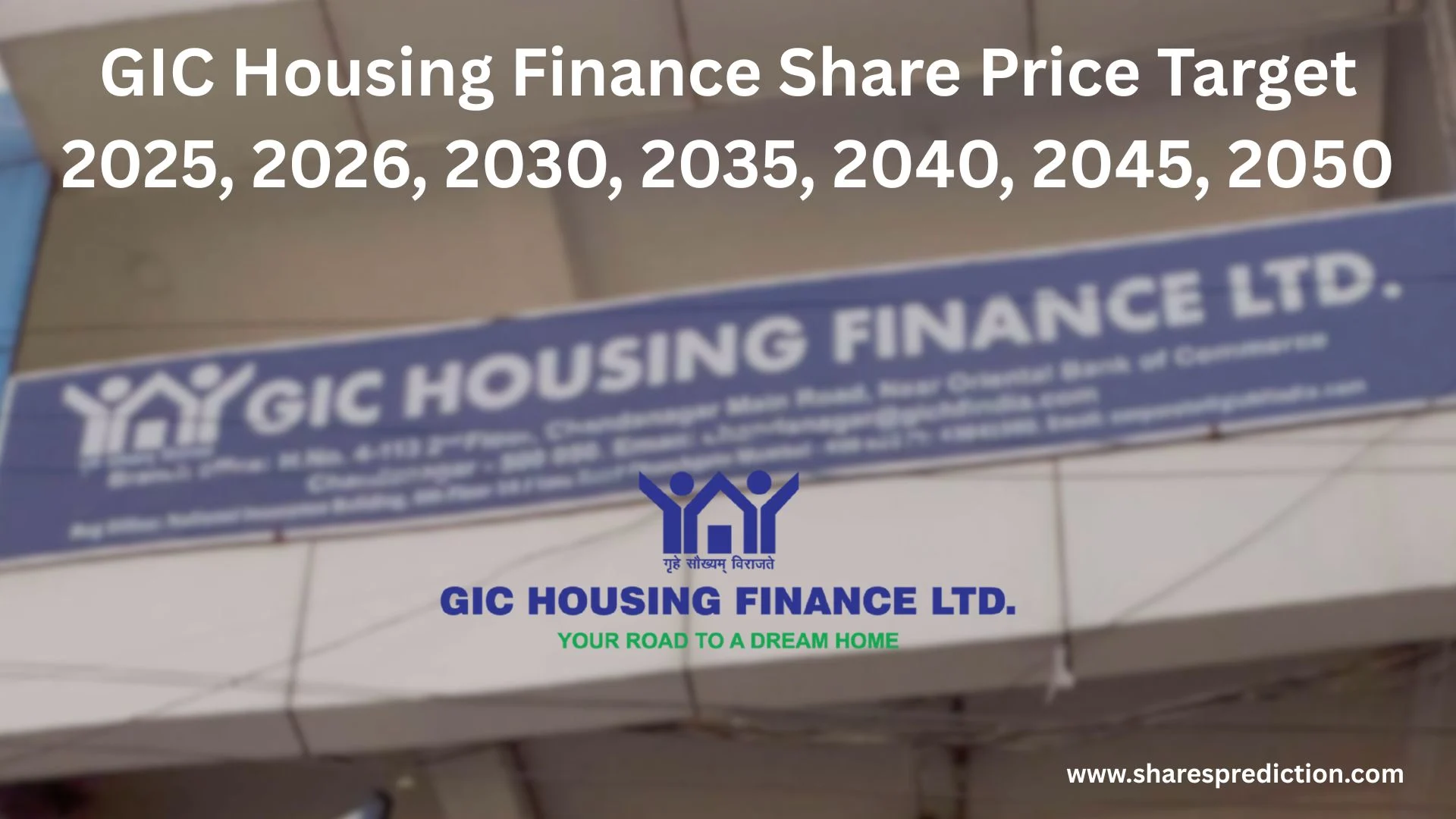 GIC Housing Finance Share Price Target 2025, 2026, 2030, 2035, 2040, 2045, 2050 Featured Image